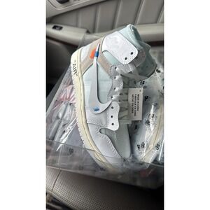 4.5Y / 6W Nike Virgil Abloh Archive Air Jordan 1 Retro High OG SP Alaska ❤️✅ NEW